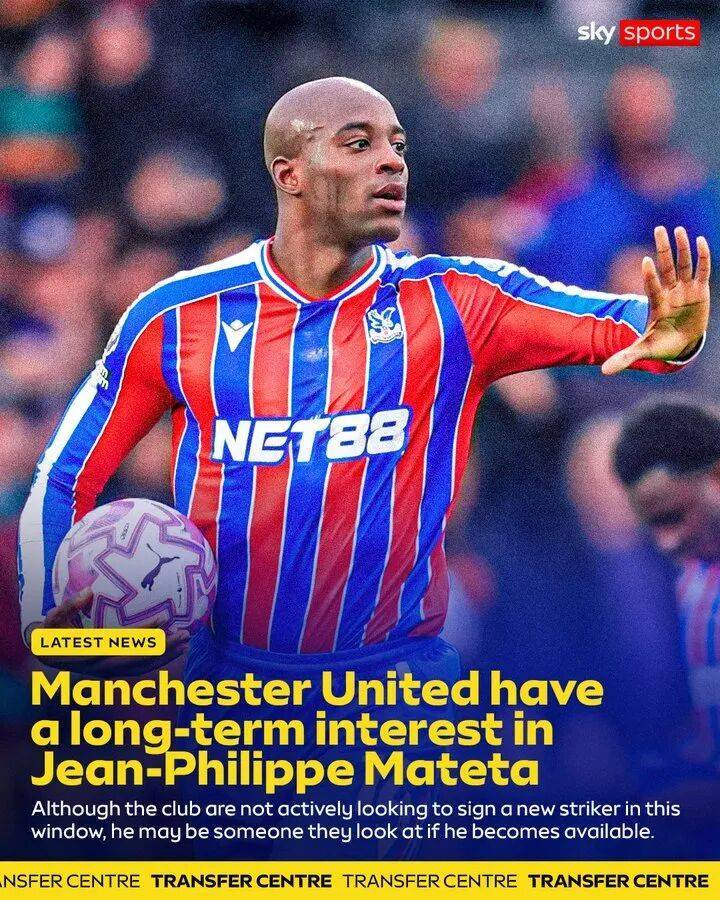 曼联签马特塔潜在转会计划曝光！冬窗不行动，今夏欲伺机压价引进